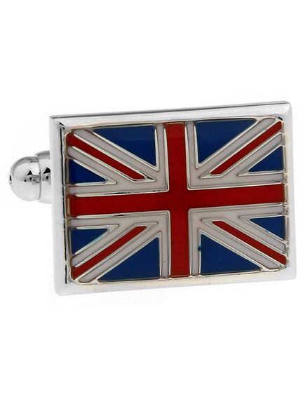 Запонки флаг Великобритании - 56726 от  