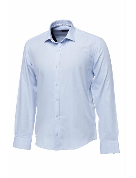 Мужская рубашка голубая - 50233 от  