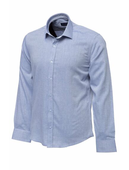 Мужская рубашка сине-серая - 50231 от  