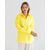 Женская рубашка изо льна оверсайз желтая - 8575 от byME 