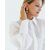 Женская рубашка  белая с пышным рукавом   - 8599 от byME 