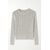 Джемпер светло-серый из шерсти и кашемира LWWN-346047 от LW  Джемпер светло-серый из шерсти и кашемира LWWN-346047 от LW