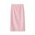 Юбка из хлопка и льна розовая SK6-WS2657-05 от byME 