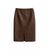 Юбка коричневая-MS5805 от  