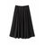 Юбка чёрная из хлопка Y265806 от  