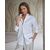 Женская рубашка белая из хлопка 9085 от byME 