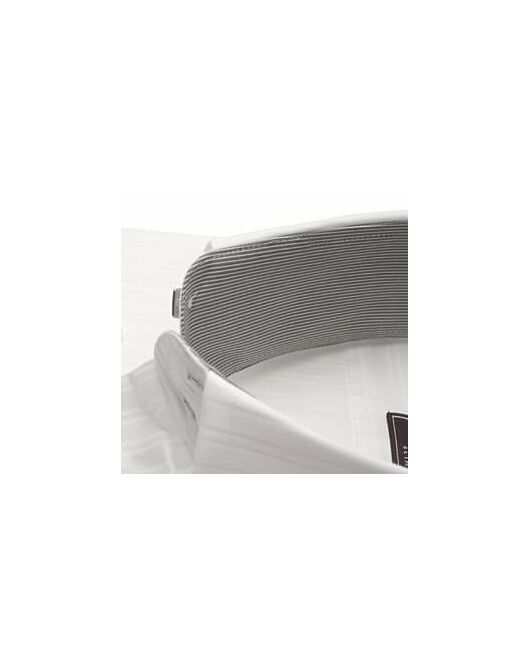 Мужская рубашка с пуговицами приталенная белая с высоким воротником и вставками - 01214 от Hawes&Curtis 