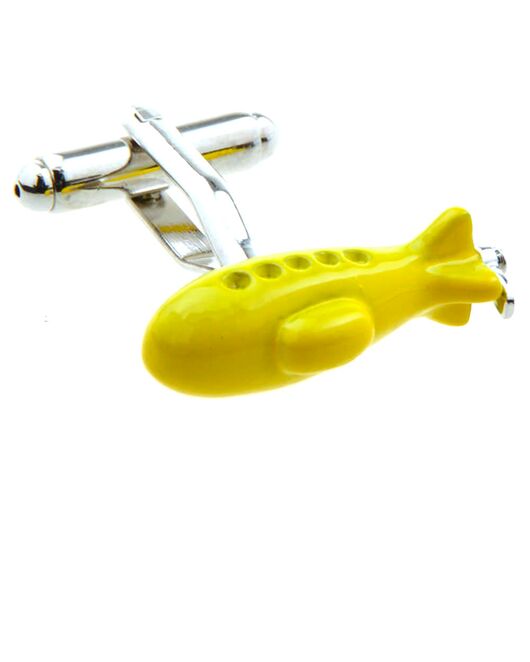 Запонки желтая подводная лодка "yellow submarine"- 152988 от  