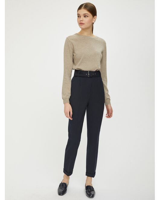 Брюки женские темно-синие от byME 