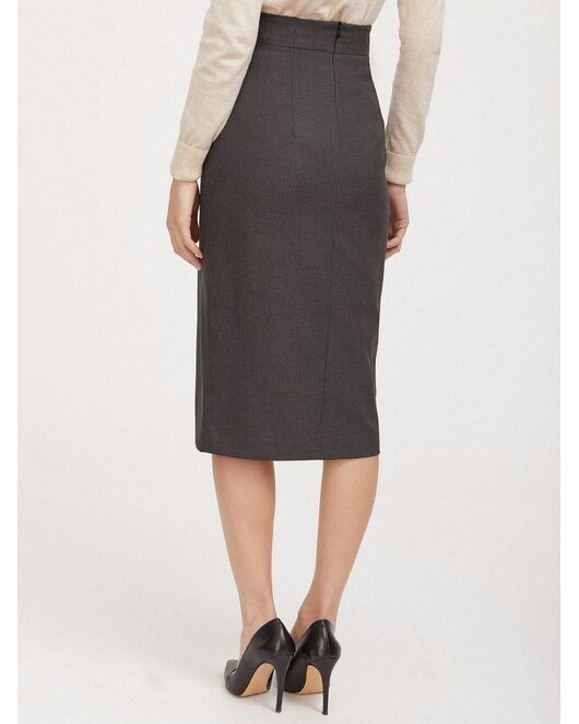 Юбка-карандаш с пуговицами CA-2660624-100 от byME 