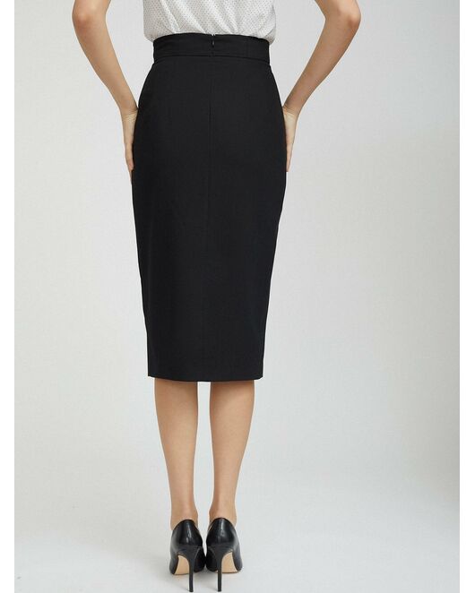 Прямая юбка с пуговицами от ByME 