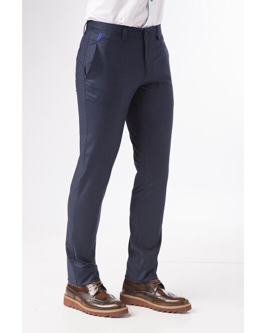 Брюки мужские хлопковые № 017-4-04 Темно-Синий от Bawer 