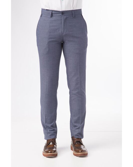 Брюки мужские хлопковые № 017-4-06 Синий от Bawer 