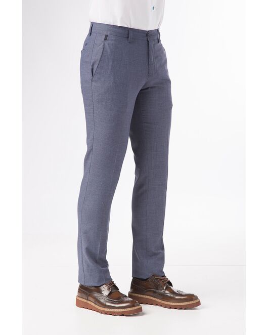 Брюки мужские хлопковые № 017-4-06 Синий от Bawer 