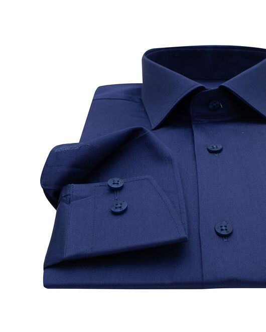 Мужская рубашка синего цвета - 7275 от Franco Gilberto 