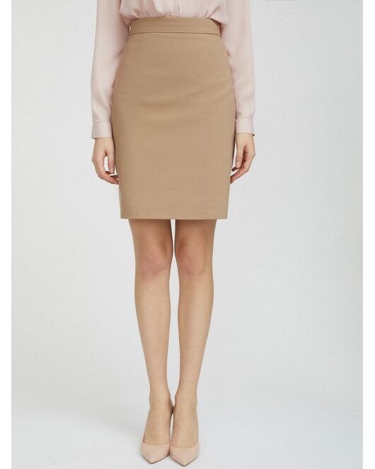 Юбка из хлопка длины мини от byME 