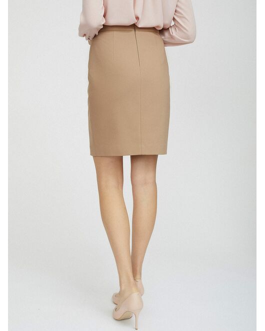 Юбка из хлопка длины мини от byME 