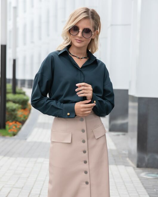 Юбка женская пудра от byME 