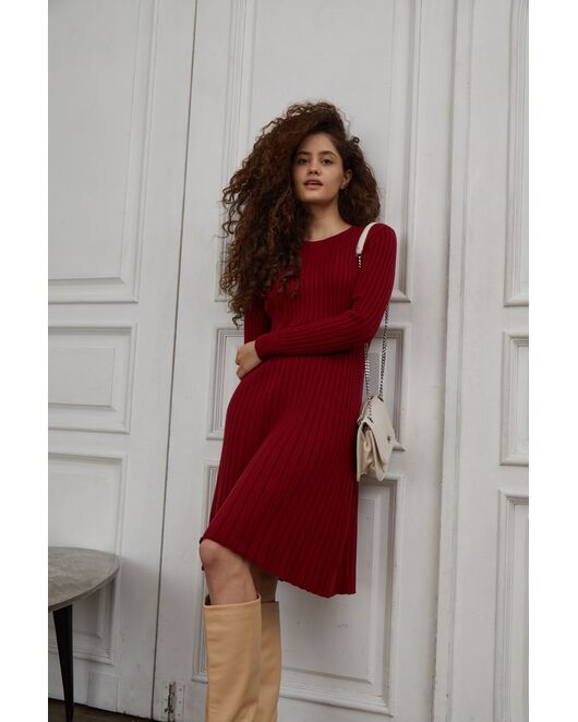 G001STJA102 Платье Вишневый - размер One size от byME 