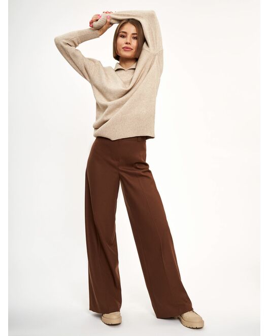 Широкие женские брюки от byME 