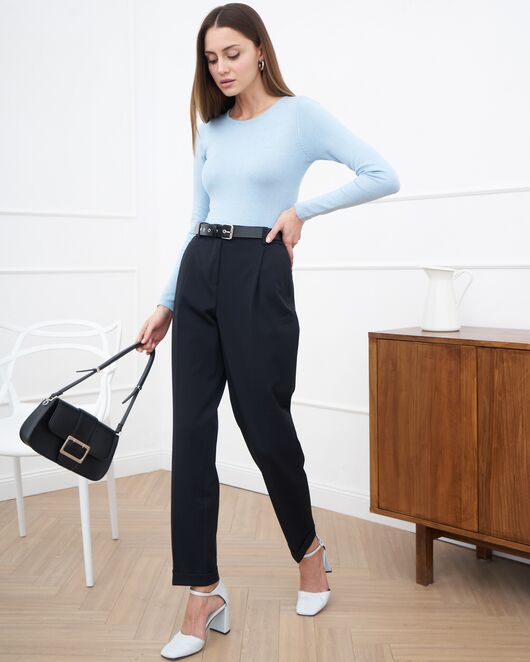 Трикотажное боди голубое 8115 от byME  Трикотажное боди голубое 8115 от byME