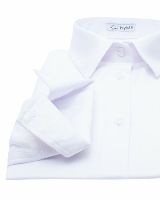 Женская рубашка боди белая - 8150 от ByME 