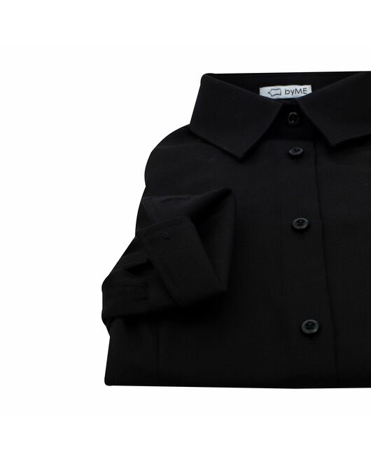 Женская рубашка боди черная - 8151 от byME 