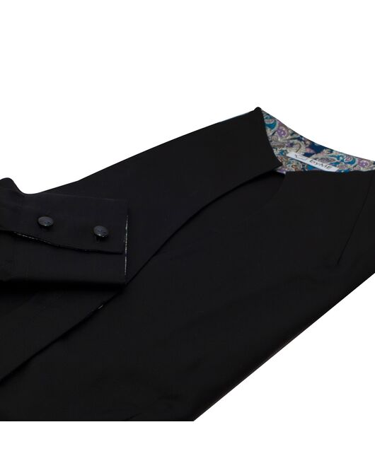 Женская рубашка воротник стойка под пуговицы с отделкой - 8209 от  