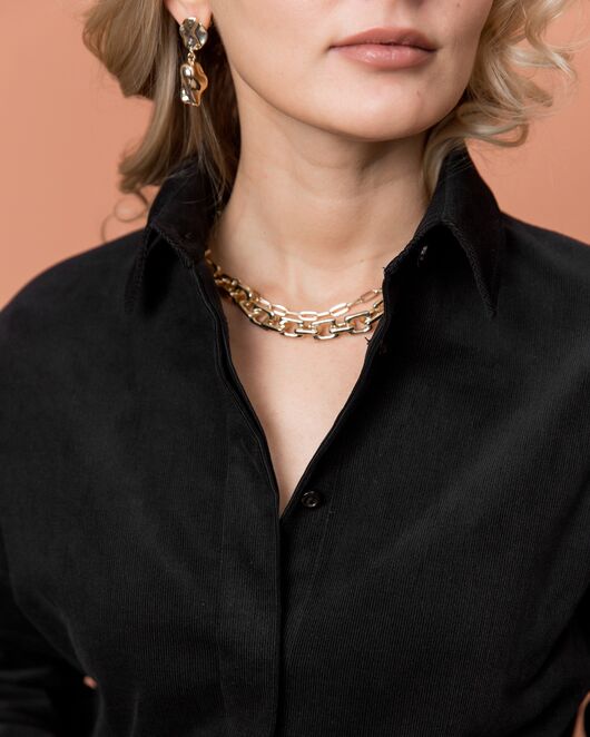 Женская рубашка в оверсайз силуэте - 8217 от byME 