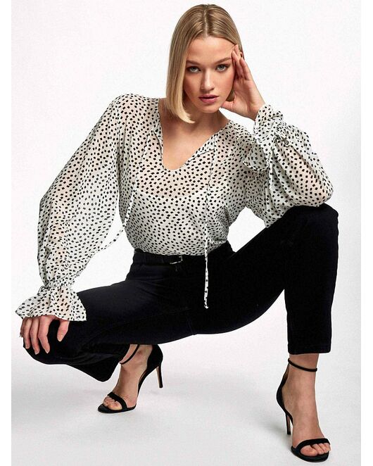 Женские укороченные джинсы чёрные CA-1-36705_50031-167 от byME 