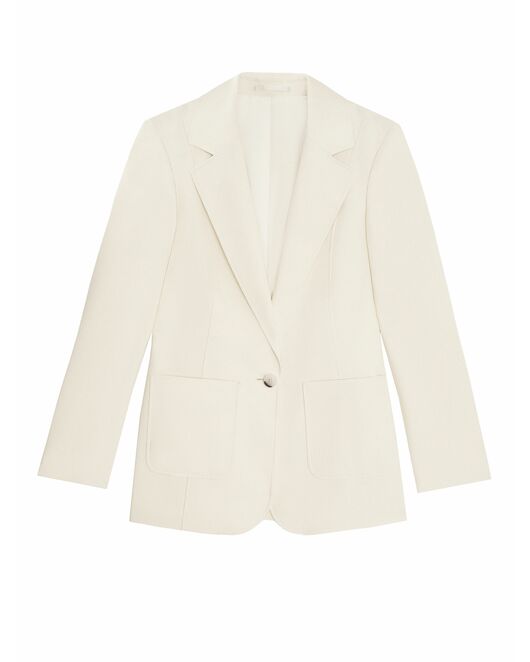 Жакет женский молочного цвета от byME 