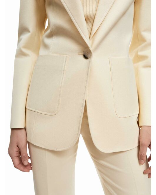 Жакет женский молочного цвета от byME 