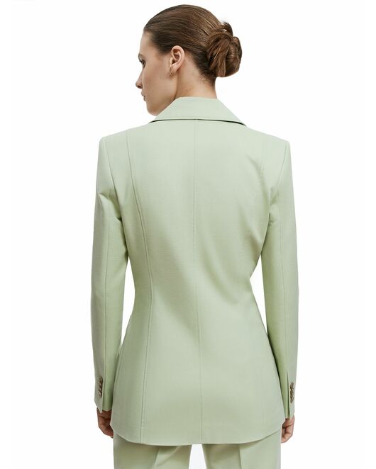 Жакет женский однобортный салатовый от byME 