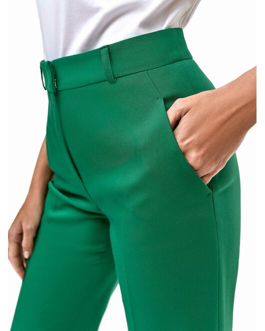 Брюки женские зелёные - CA-2-39905_50013-009 от byME 