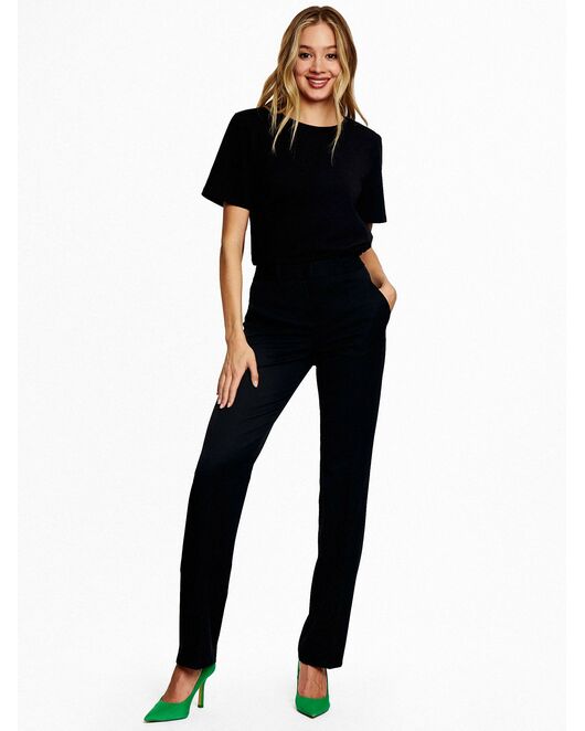 Брюки зауженные женские черные CA-3-21500211 от byME 