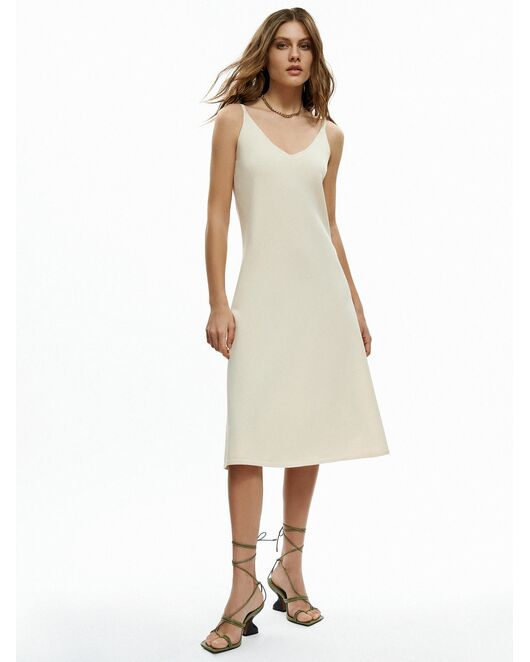 Платье женское кремовое - CA-3-21707_70066-028 от  