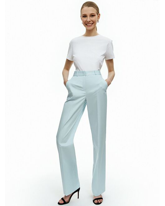 Брюки женские прямого силуэта - CA-3-30205_50015-006 от byME 