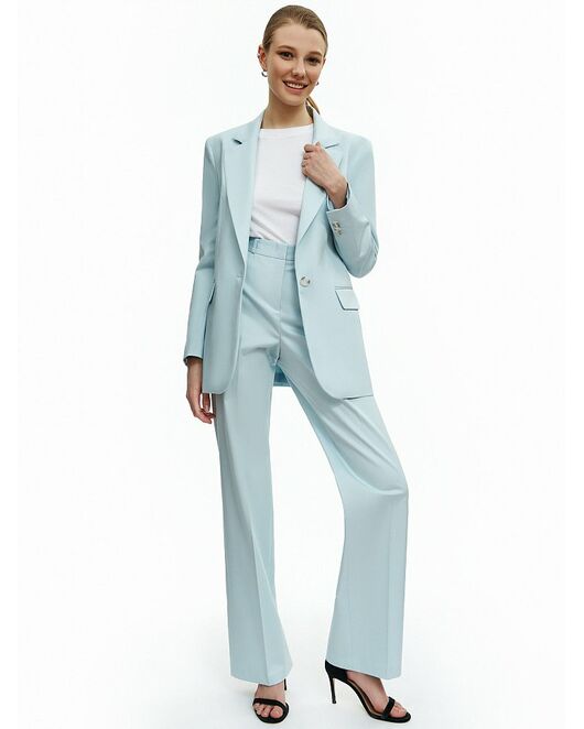 Брюки женские прямого силуэта - CA-3-30205_50015-006 от byME 