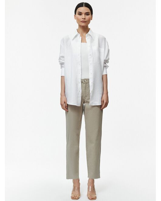 Джинсы женские светло-бежевые от byME 