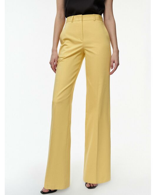 Брюки клеш женские желтые CA-316650024-008 от ByME 