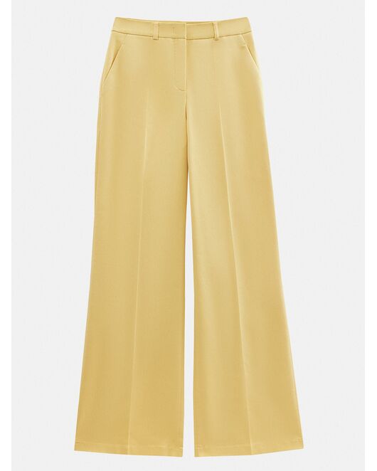 Брюки клеш женские желтые CA-316650024-008 от ByME 