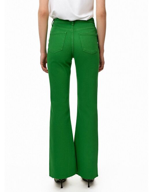 Джинсы женские зелёные от byME 