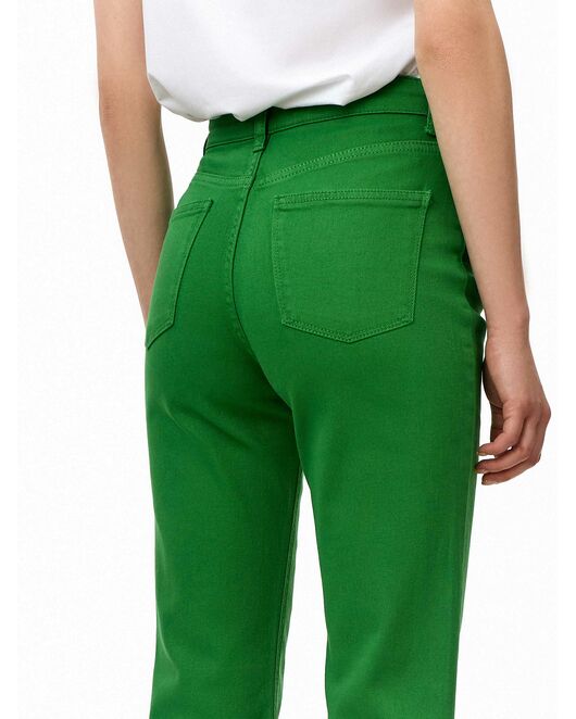 Джинсы женские зелёные от byME 