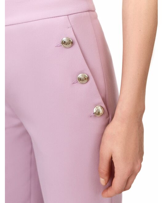 Брюки женские зауженные светло-розовые от ByME 