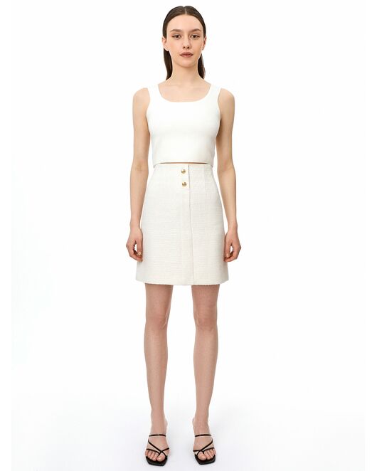 Юбка женская экрю CA-2-39006_60000-171 от byME 