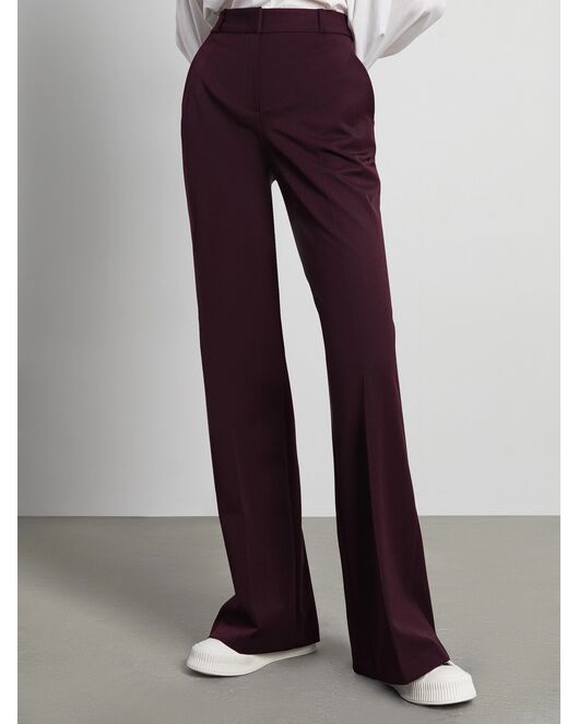 Брюки женские классические цвет марсала от byME 