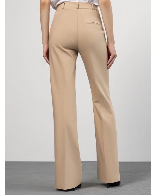 Женские брюки клеш кофейные от byME 