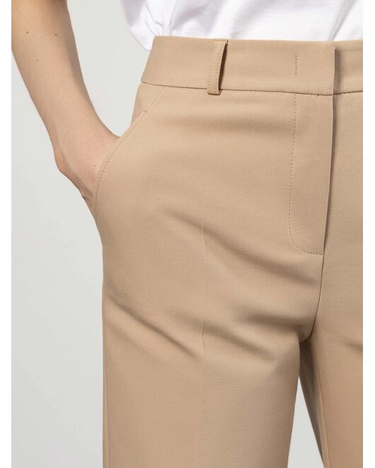 Женские брюки клеш кофейные от byME 