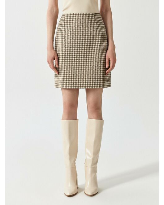 Юбка-мини в клетку от byME 