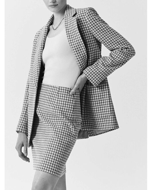 Юбка-мини в клетку от byME 